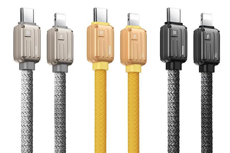 30W USB-C zu Lightning Schnellladekabel – 1,2m Geflochtenes Kabel für Laden und Datentransfer