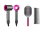 Haartrockner + Premium Kamm und Paddle Brush Styling Set