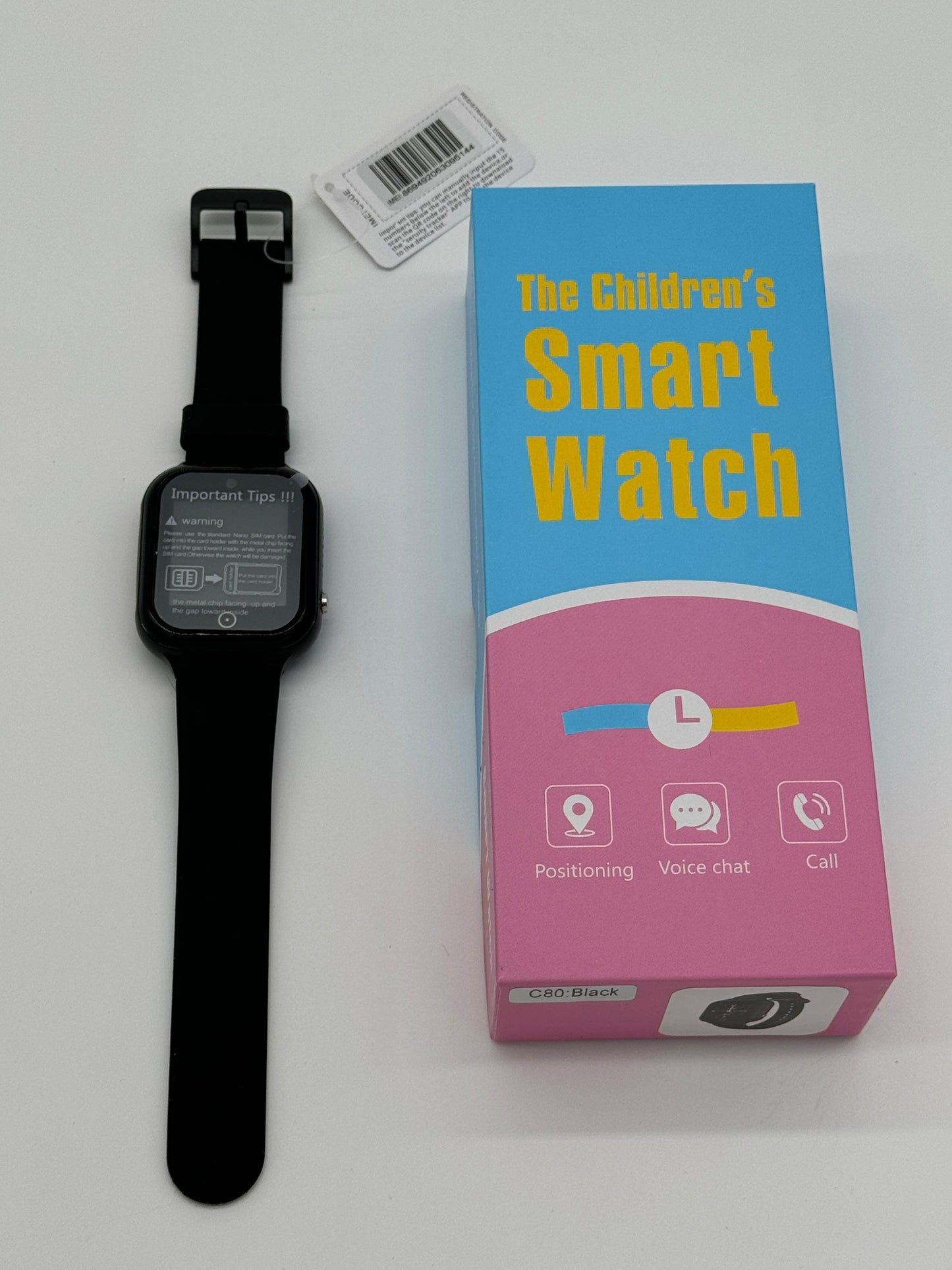 Kinder-Smartwatch mit GPS und SIM-Kartenfunktion