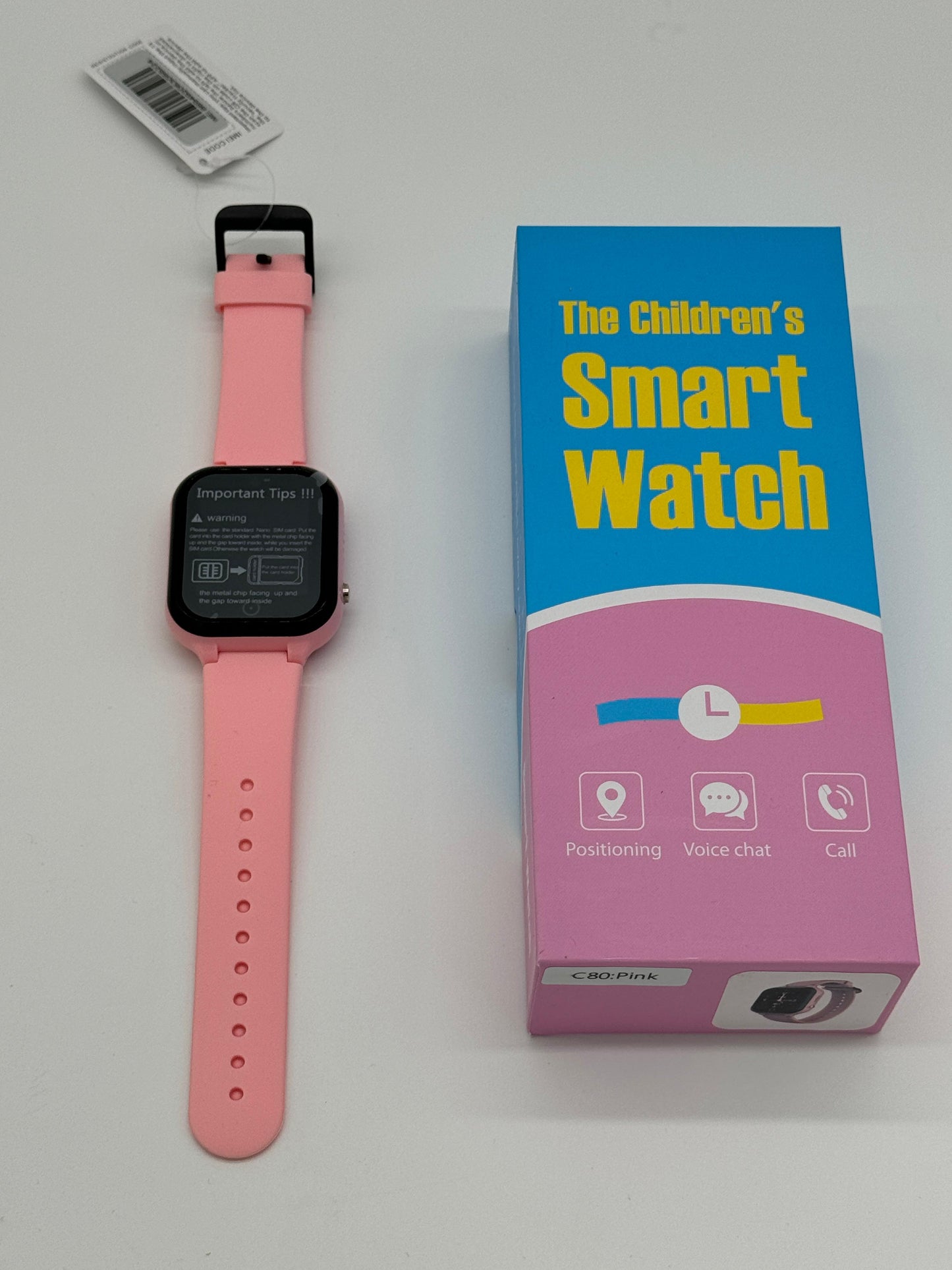 Kinder-Smartwatch mit GPS und SIM-Kartenfunktion