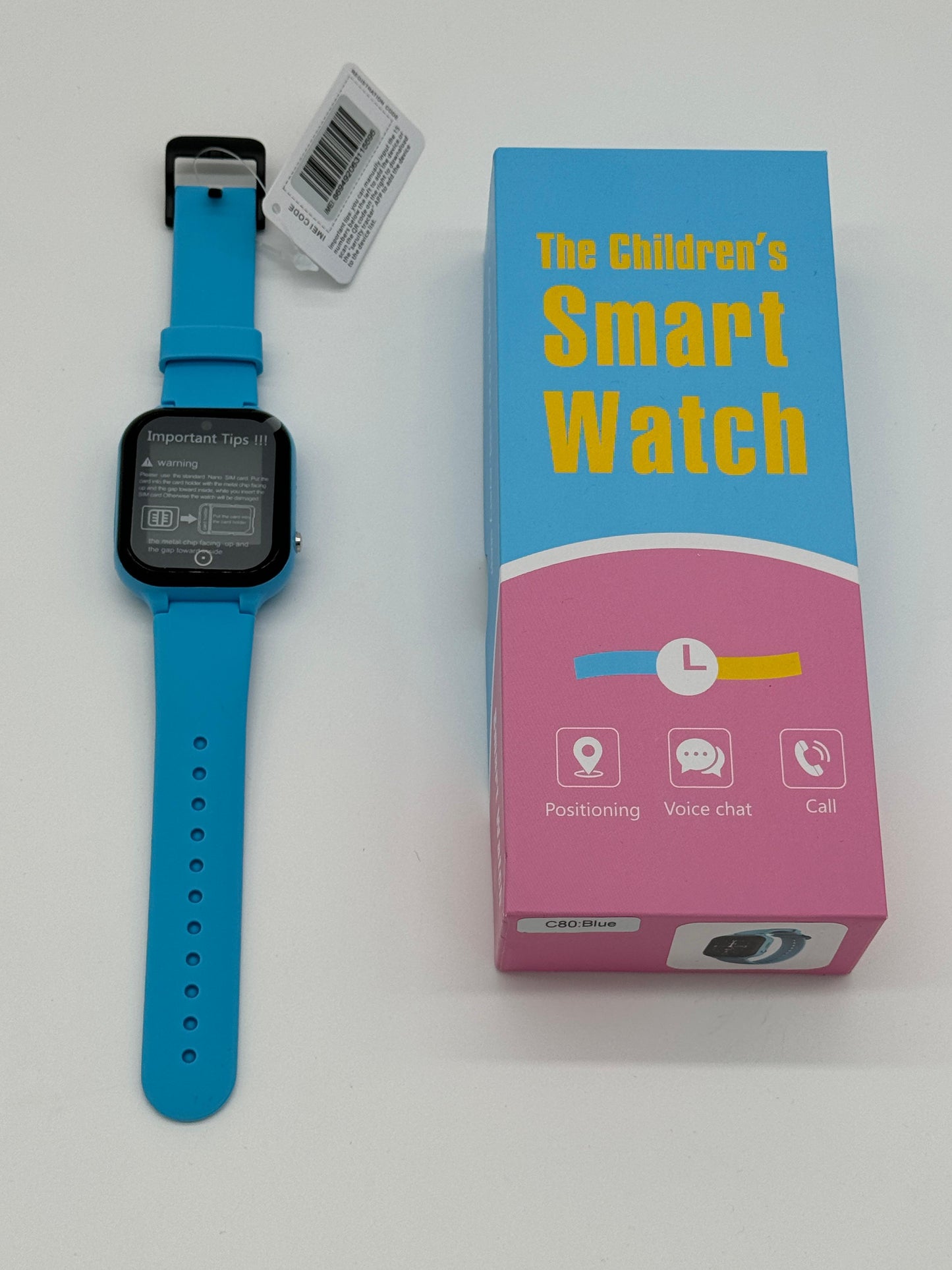 Kinder-Smartwatch mit GPS und SIM-Kartenfunktion