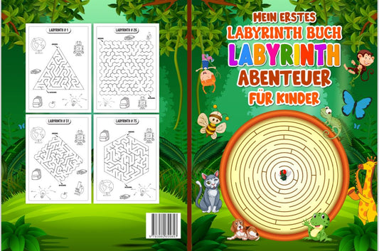 Mein erstes Labyrinth Buch: Labyrinth Abenteuer für Kinder